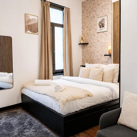 Simple Private In 5br Shared Apartment, Well Connected Location Appartement Gand
